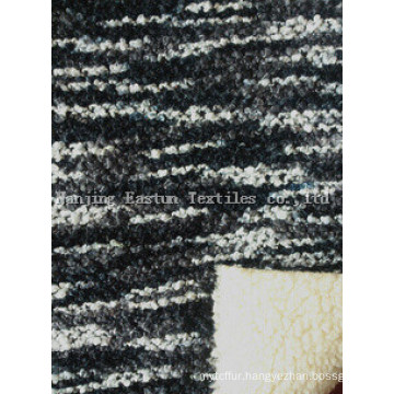 Bonded Lambs Wool Knitting Fabric Suede Bonded Fur Es20131213-9